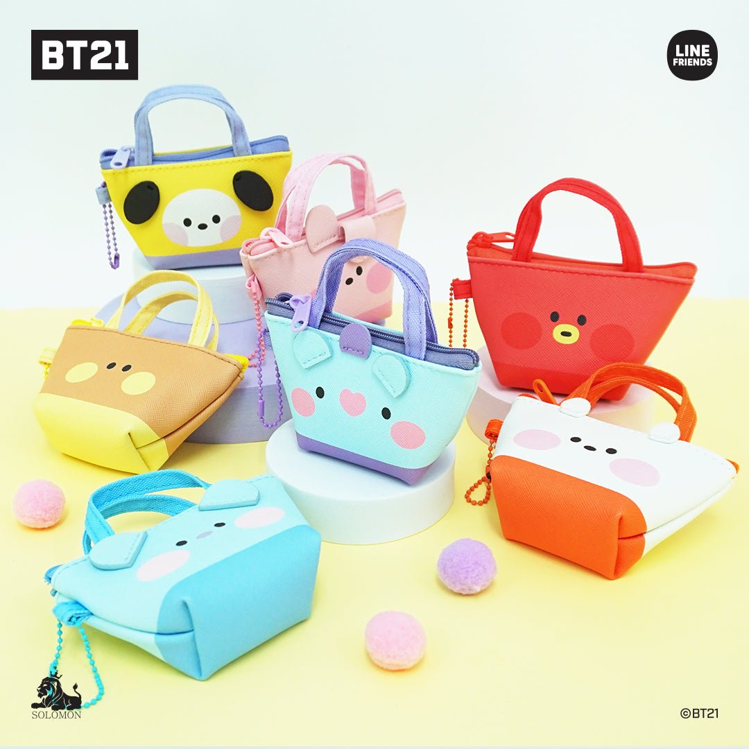 BT21 Official Minini Mini Pouch Keychain - K-STAR