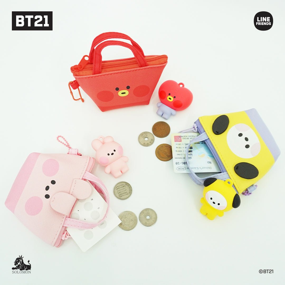 BT21 Official Minini Mini Pouch Keychain - K-STAR
