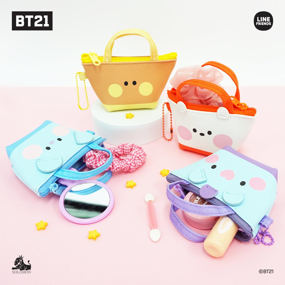 BT21 Official Minini Mini Pouch Keychain - K-STAR