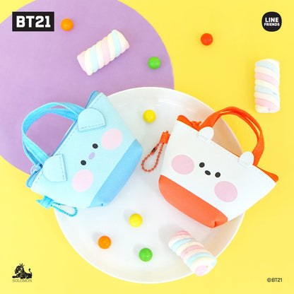 BT21 Official Minini Mini Pouch Keychain - K-STAR