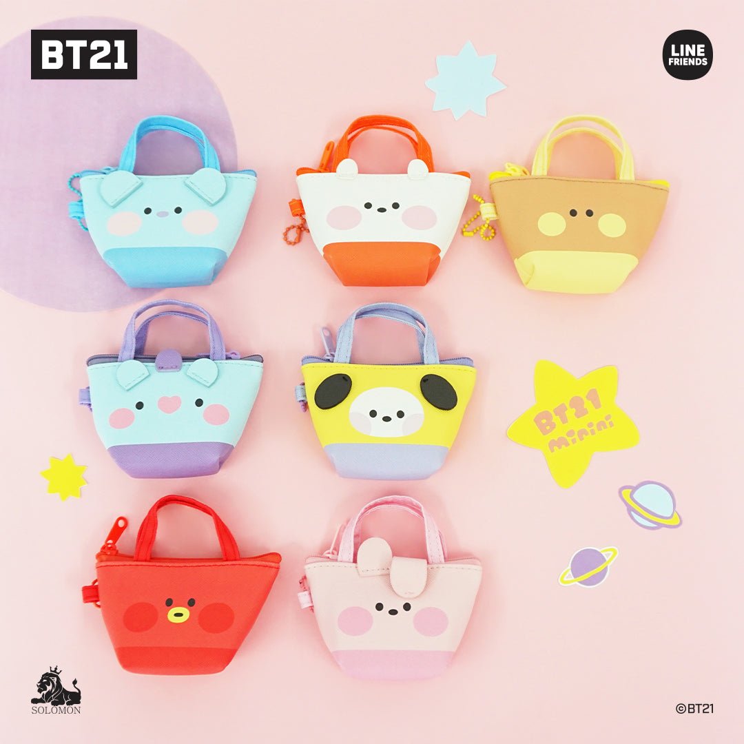 BT21 Official Minini Mini Pouch Keychain - K-STAR