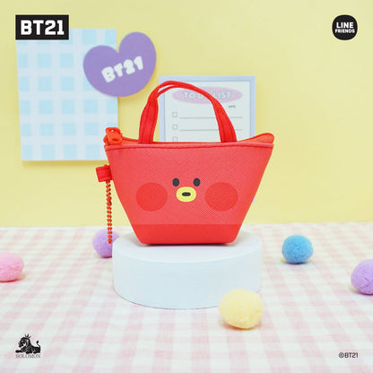 BT21 Official Minini Mini Pouch Keychain - K-STAR