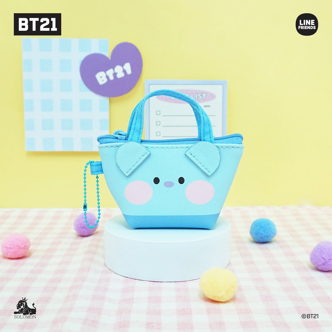 BT21 Official Minini Mini Pouch Keychain - K-STAR