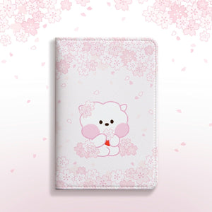 BT21 Official Minini Passport Case Cherry Blossom Ver. - K-STAR