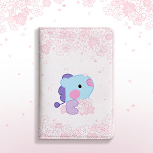 BT21 Official Minini Passport Case Cherry Blossom Ver. - K-STAR