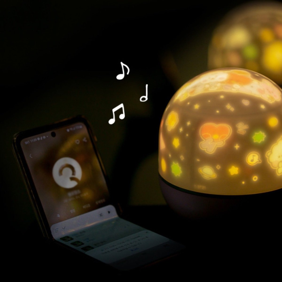 BT21 Official Minini Projector Lamp Speaker (Limited Edition) - K-STAR