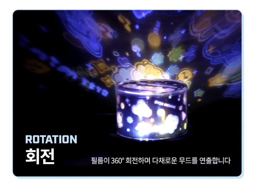 BT21 Official Minini Projector Lamp Speaker (Limited Edition) - K-STAR