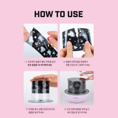 BT21 Official Minini Projector Lamp Speaker (Limited Edition) - K-STAR