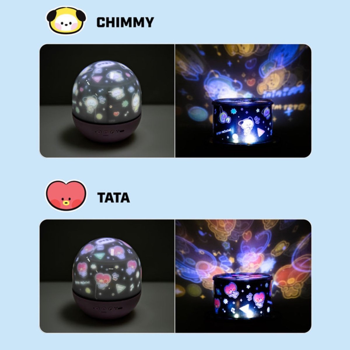 BT21 Official Minini Projector Lamp Speaker (Limited Edition) - K-STAR