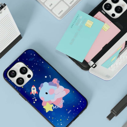 BT21 Official minini Space Magnet Card Bumper Case for iPhone - K-STAR