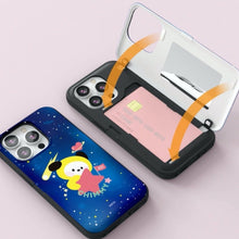 BT21 Official minini Space Magnet Card Bumper Case for iPhone - K-STAR