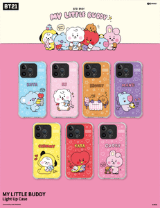 BT21 Official My Little Buddy Light up Phone Case (iPhone and Galaxy) - K-STAR