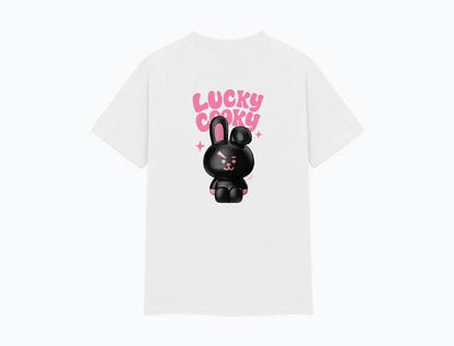 BT21 Official Shirt LUCKY COOKY BLACK Edition - K-STAR