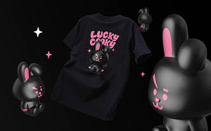 BT21 Official Shirt LUCKY COOKY BLACK Edition - K-STAR