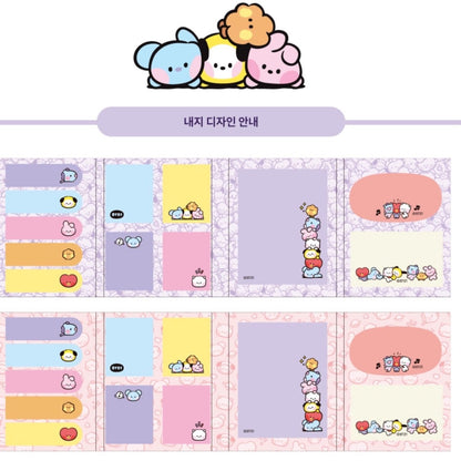 BT21 Official Sticky Memo Minini 2SET - K-STAR