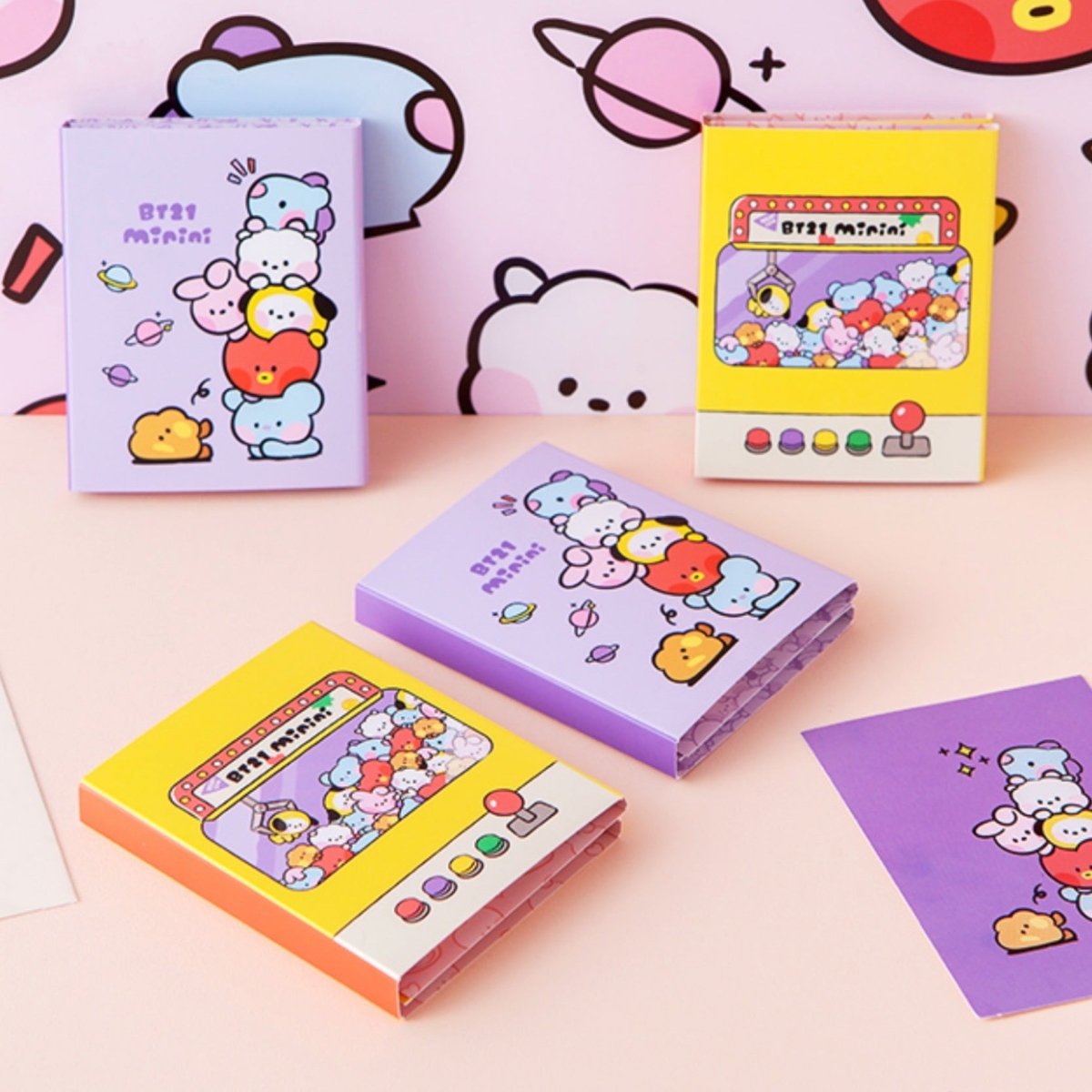 BT21 Official Sticky Memo Minini 2SET - K-STAR