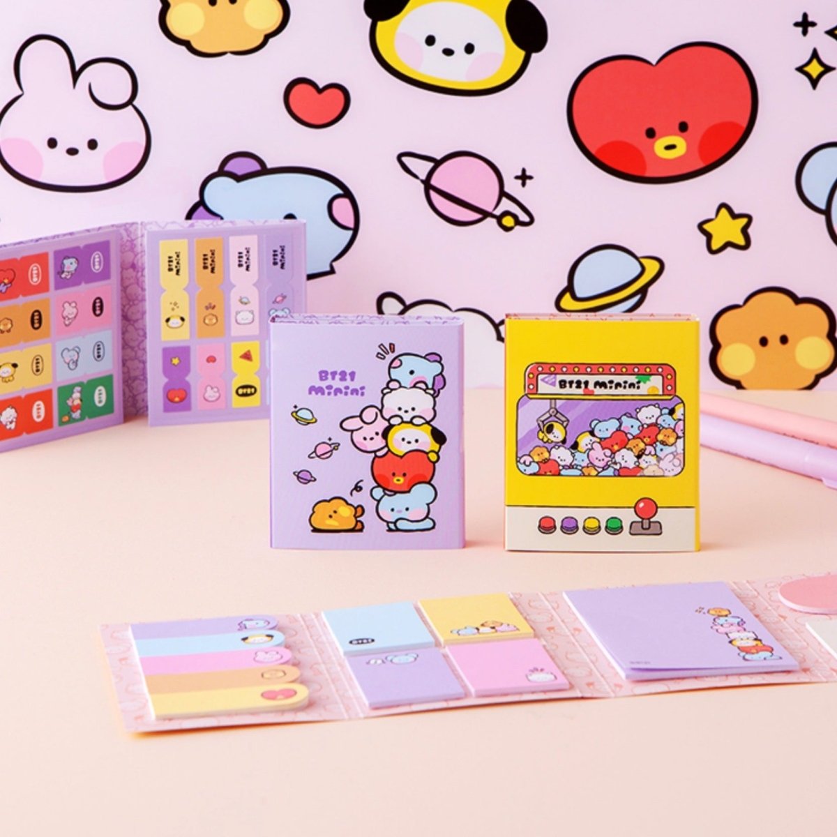 BT21 Official Sticky Memo Minini 2SET - K-STAR
