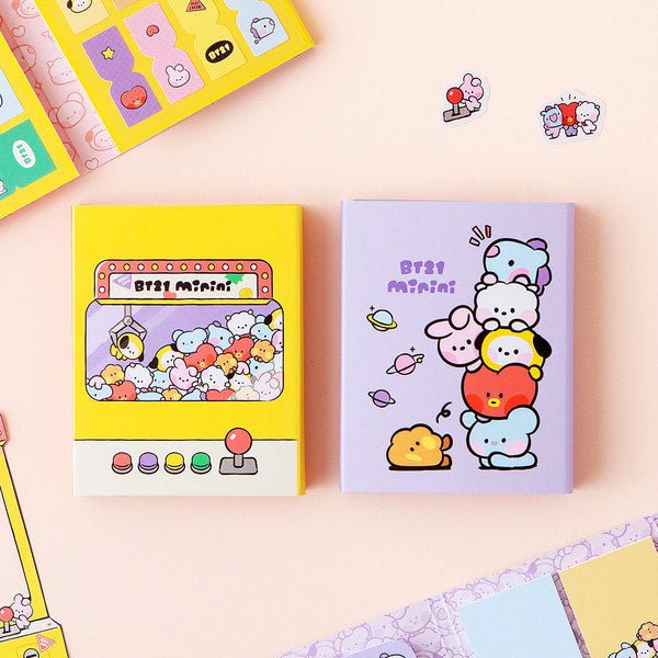BT21 Official Sticky Memo Minini 2SET - K-STAR