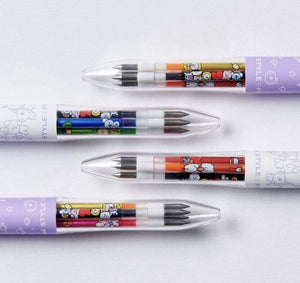 BT21 Official Style Fit Holder Pen+ Refill 8 Color SET - K-STAR