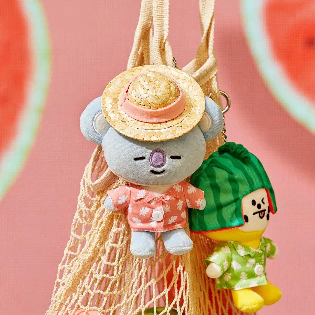 BT21 Official Summer Lane Bag Charm - K-STAR
