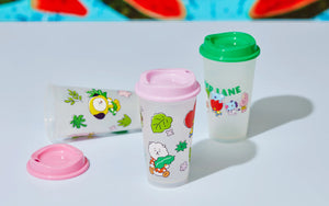 BT21 Official Summer Reusable Cup 472ml 3pcs SET - K-STAR