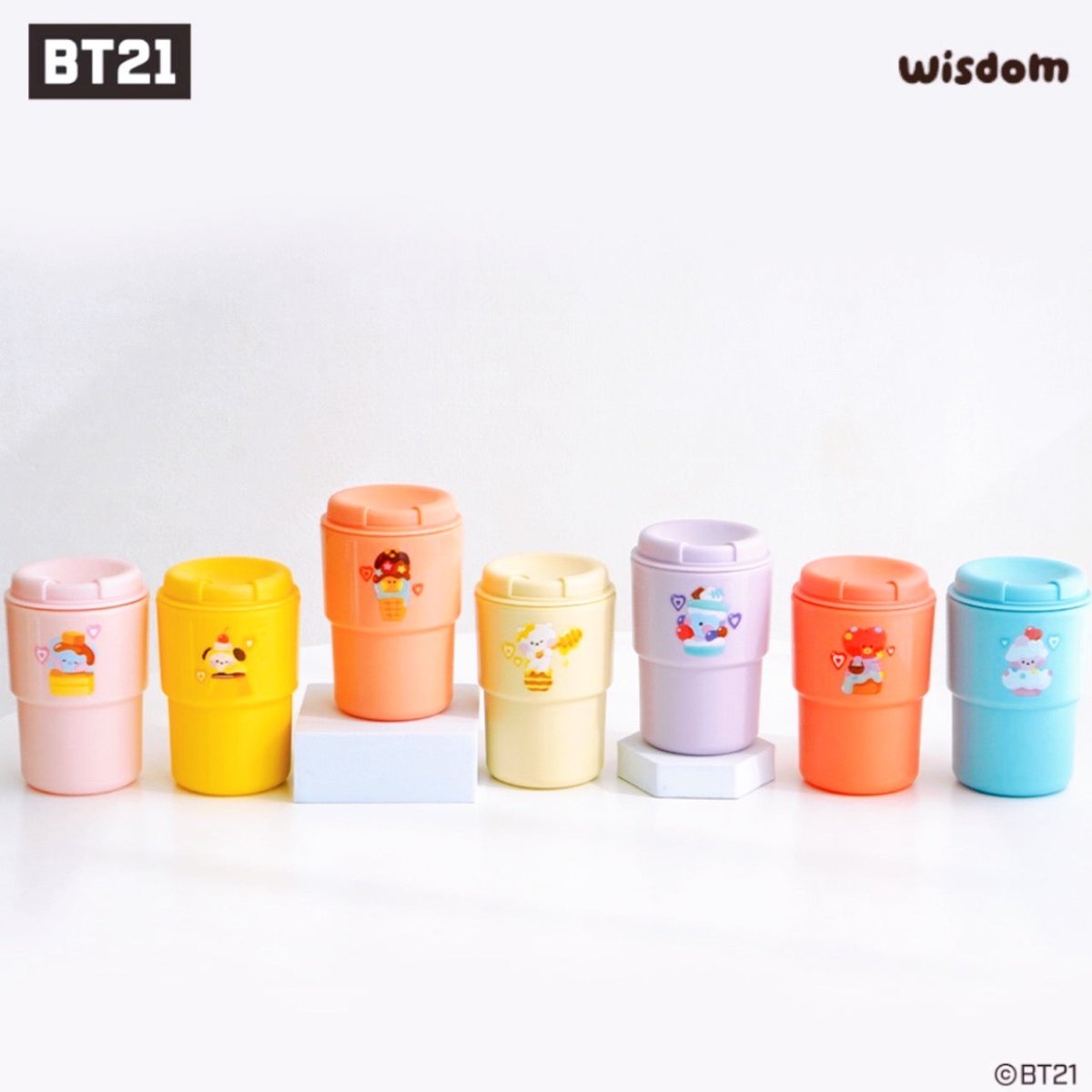 BT21 Official Sweetie Minini Tumbler 300ml - K-STAR