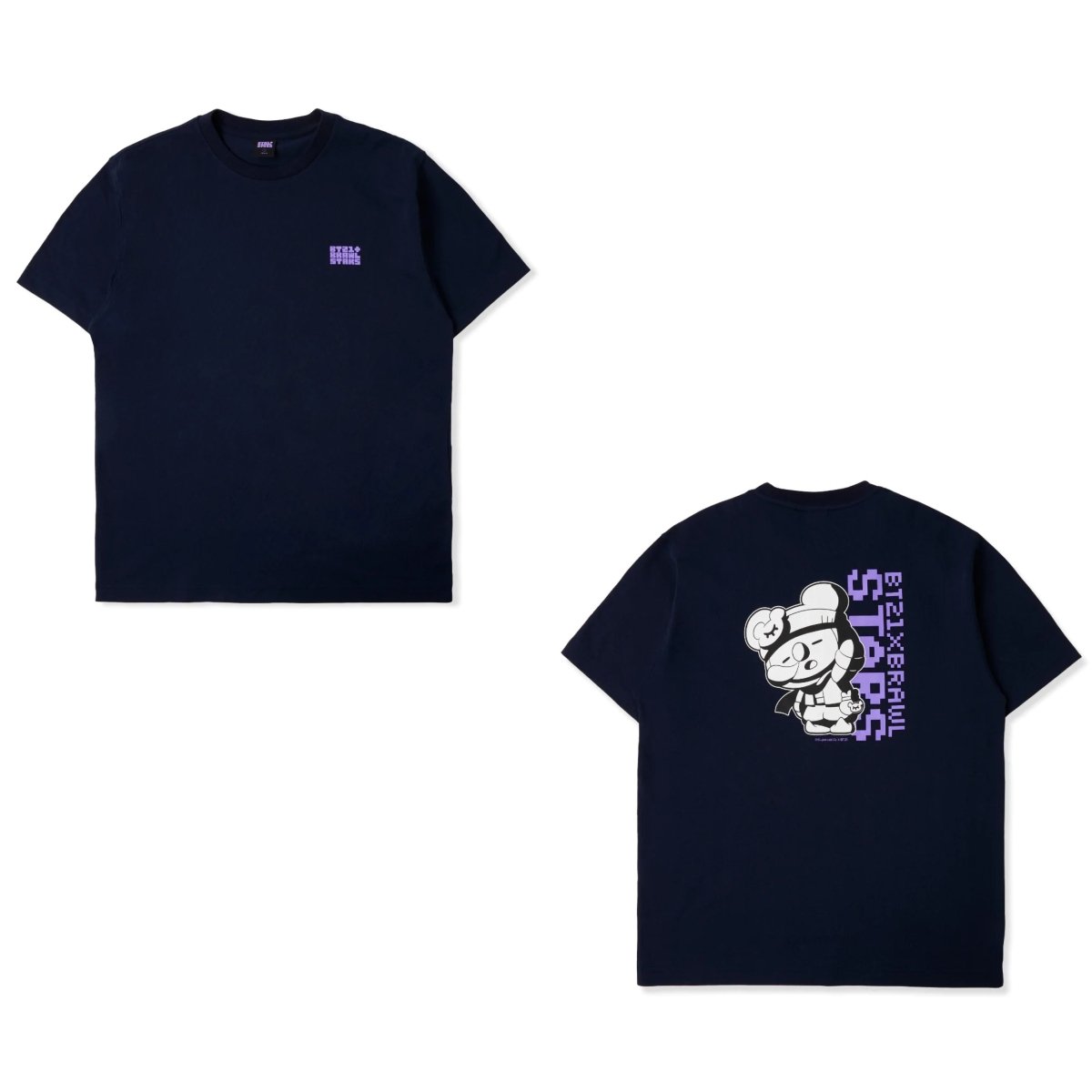 BT21 x Brawl Stars - Short Sleeve Tee - K-STAR