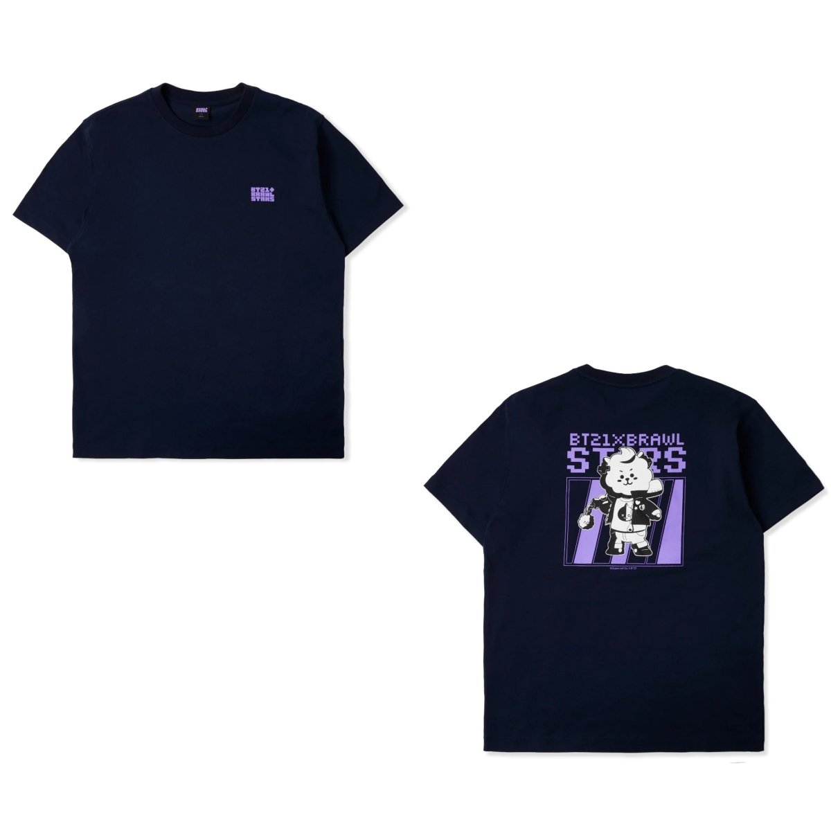 BT21 x Brawl Stars - Short Sleeve Tee - K-STAR