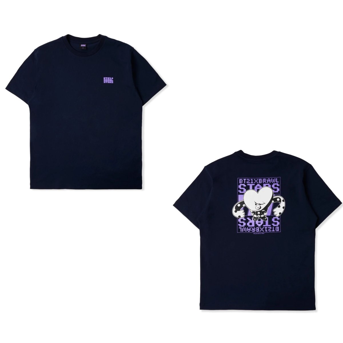 BT21 x Brawl Stars - Short Sleeve Tee - K-STAR