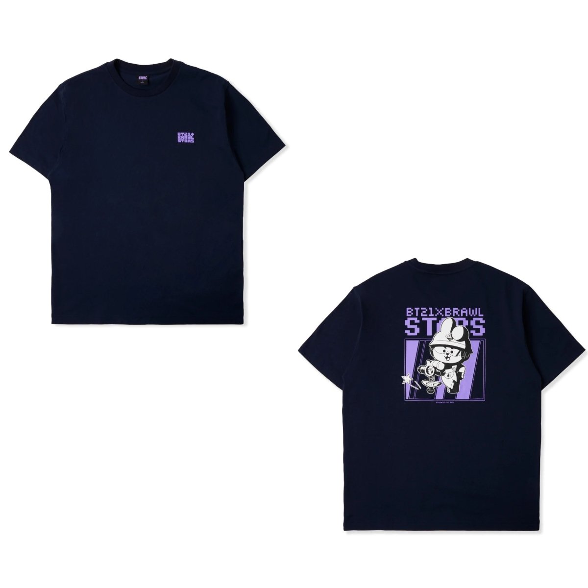 BT21 x Brawl Stars - Short Sleeve Tee - K-STAR