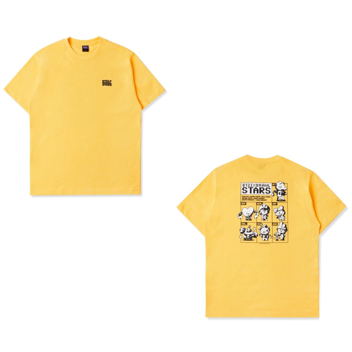 BT21 x Brawl Stars - Short Sleeve Tee - K-STAR