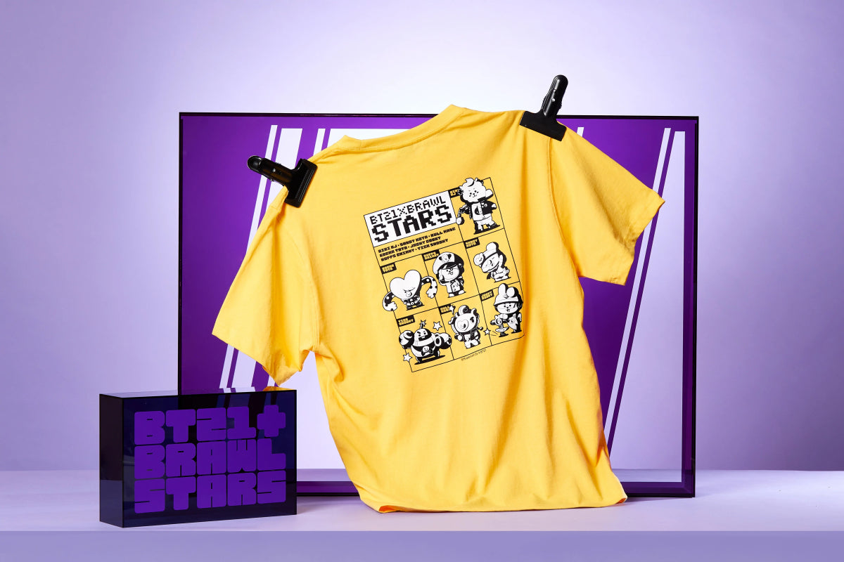 BT21 x Brawl Stars - Short Sleeve Tee - K-STAR