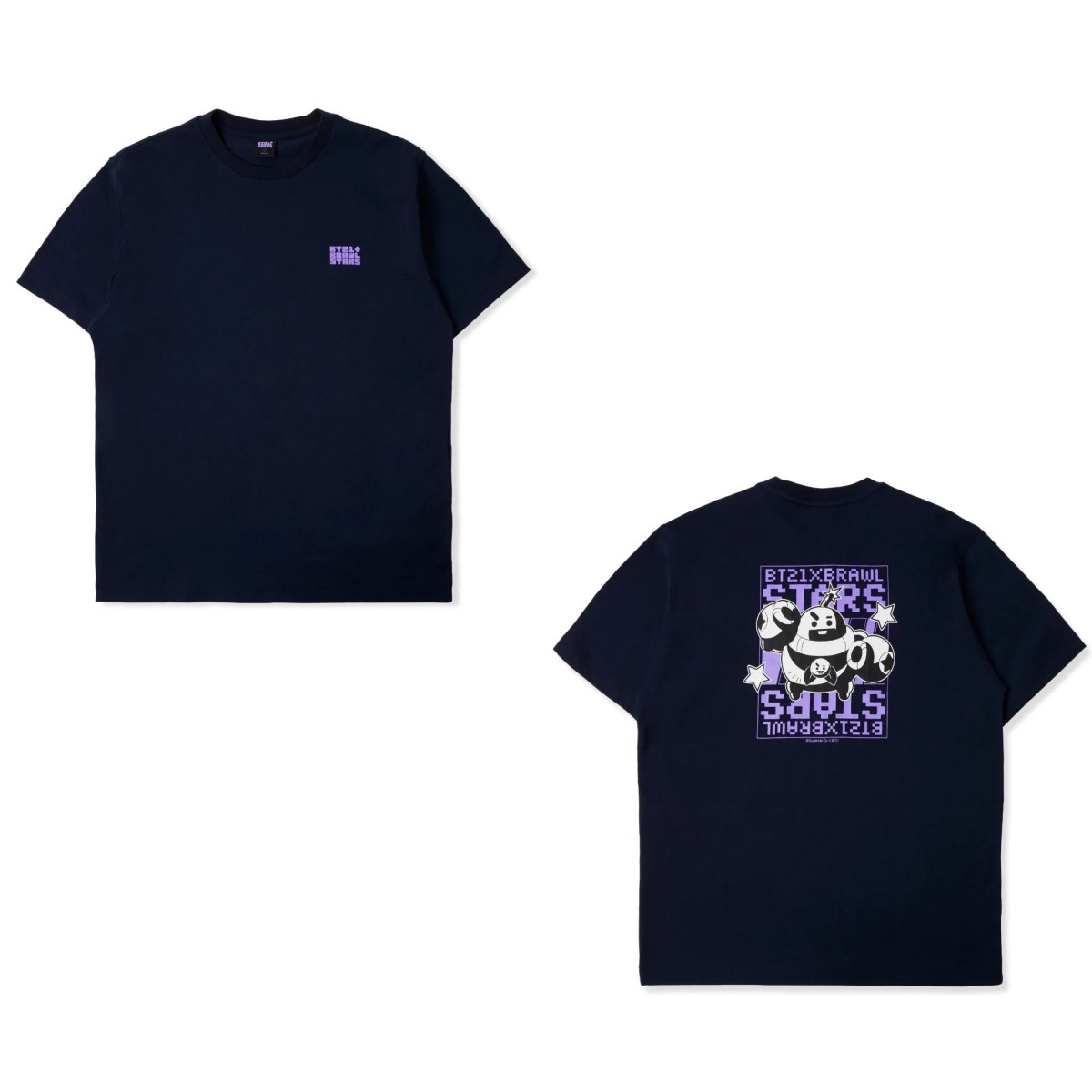 BT21 x Brawl Stars - Short Sleeve Tee - K-STAR