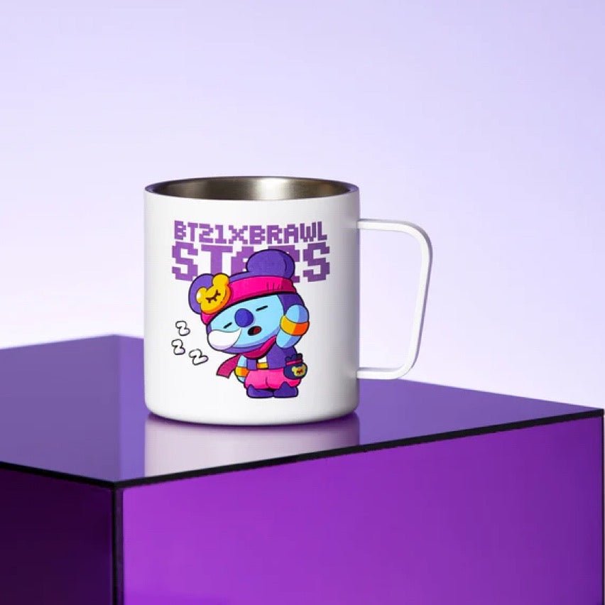 BT21 x Brawl Stars - Stainless Steel Mug 400ml - K-STAR