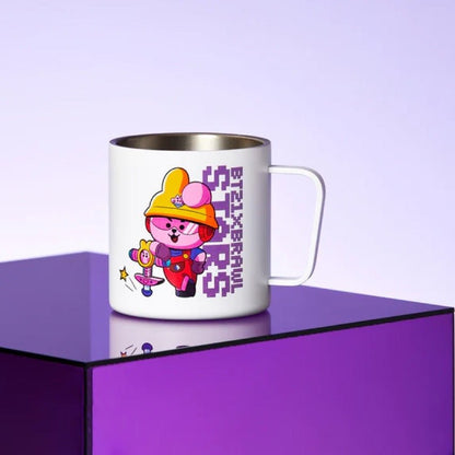 BT21 x Brawl Stars - Stainless Steel Mug 400ml - K-STAR