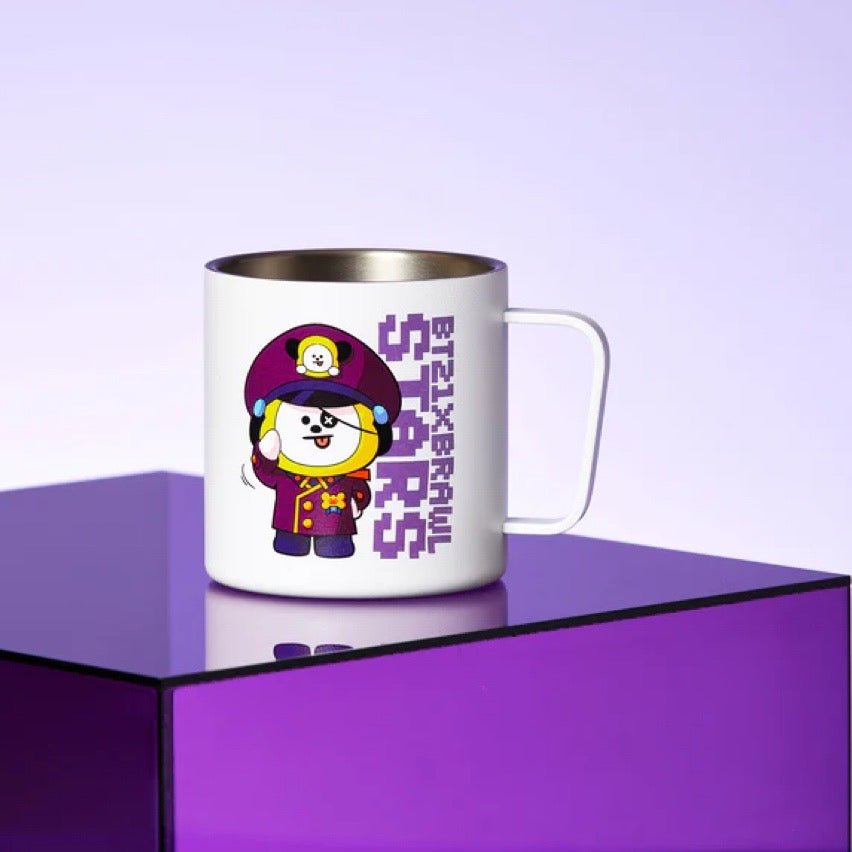 BT21 x Brawl Stars - Stainless Steel Mug 400ml - K-STAR