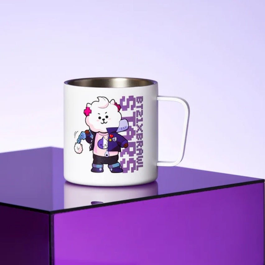 BT21 x Brawl Stars - Stainless Steel Mug 400ml - K-STAR