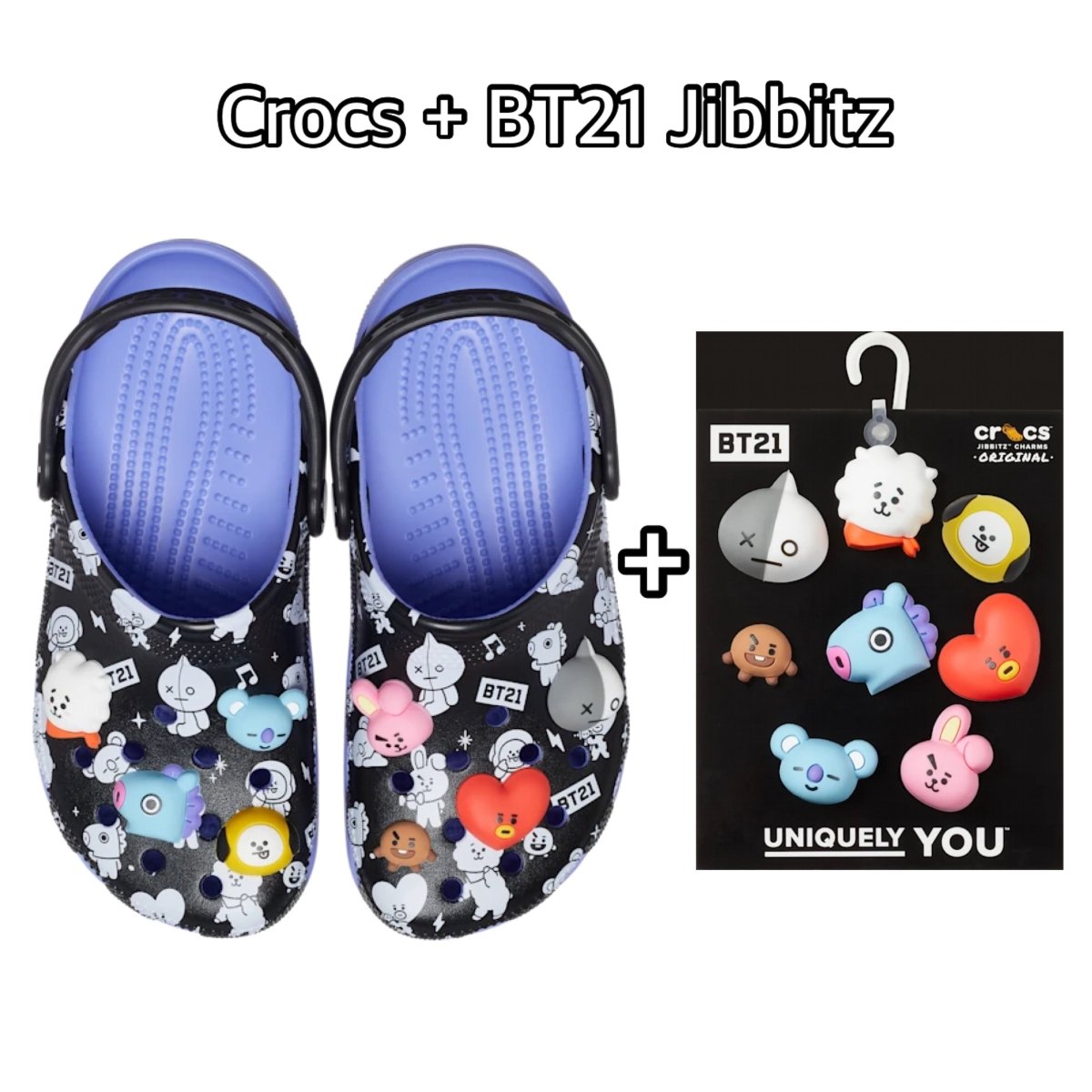BT21 x Crocs Official Collaboration Classic Clog - K-STAR
