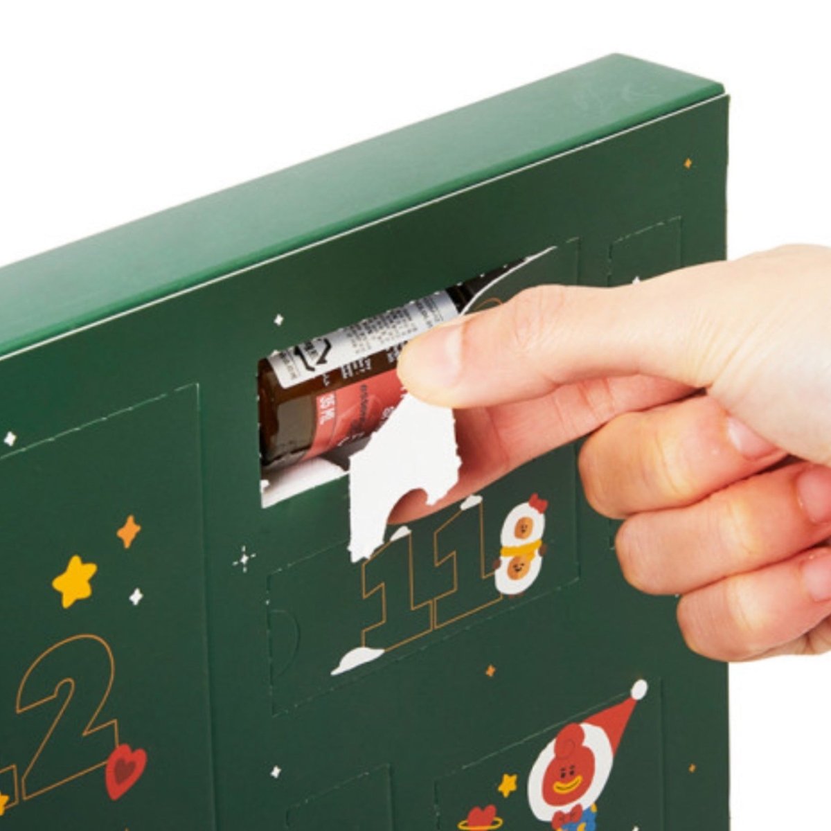 BT21 x L'OCCITANE Collaboration ADVENT CALENDAR with BT21 + 14 BEST Items - K-STAR