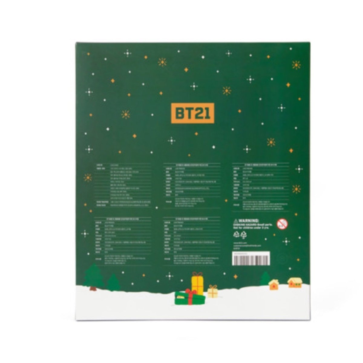BT21 x L'OCCITANE Collaboration ADVENT CALENDAR with BT21 + 14 BEST Items - K-STAR
