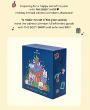 BT21 x THE BODY SHOP - Holiday Advent Calendar (Free Express Shipping) - K-STAR