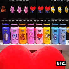 [LINE X BT21] Handle Vacuum Bottle 16fl.oz 473ml (Free Shipping)