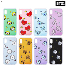[LINE X BT21] TPU Case Pattern for iPhone 7/8 7+/8+/ X (Free Shipping)