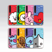 [LINE X BT21] Hi Series Graphic Light Up Case For iPhone (Free Shipping)