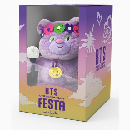 BTS 10th Anniversary BTS FESTA SUGAR BEAR with KNOTTED - K-STAR