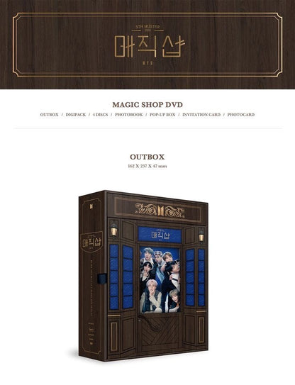 BTS 5TH MUSTER: MAGIC SHOP DVD - K-STAR