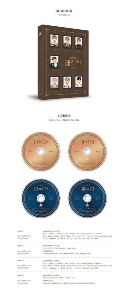 BTS 5TH MUSTER: MAGIC SHOP DVD - K-STAR