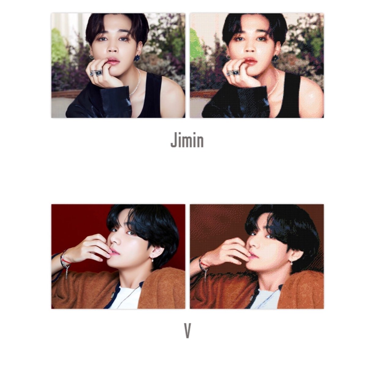 BTS BE Official DIY Cubic Painting Ver 5 + Photocard (Free Shipping) - K-STAR
