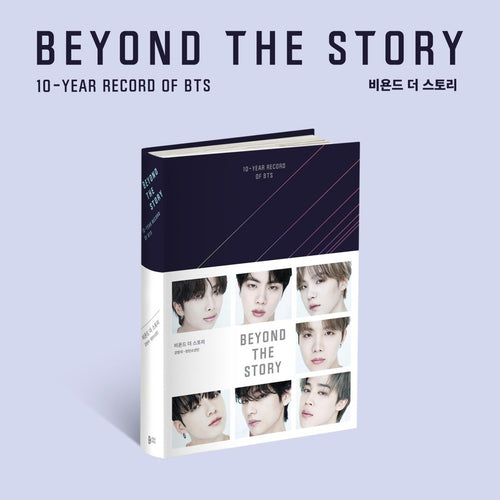 BTS Beyond the Story: 10-Year Record of BTS Korean Version OFFICIAL Book + Photocard - K-STAR