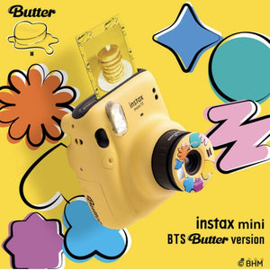BTS FUJIFILM Collaboration instax Mini 11 Butter Version (Free Express Shipping) - K-STAR